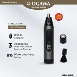 Habo by Ogawa StyleX 3-in-1 Men's Trimmer*